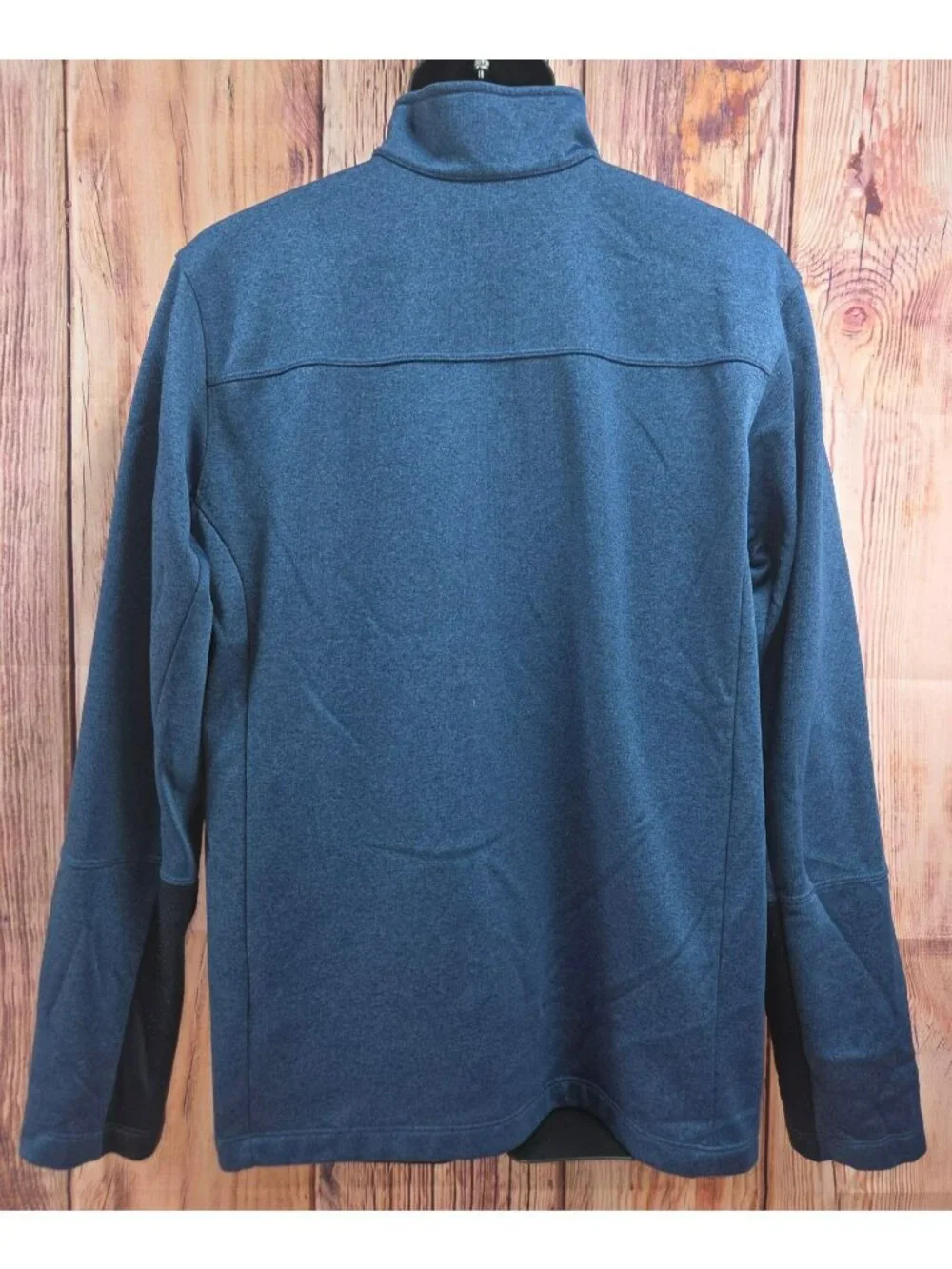 The North Face Blue Quarter-Zip Pullover Jacket Large